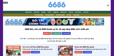 Hướng dẫn tải app 6686 Guide để trải nghiệm cá cược trực tuyến dễ dàng